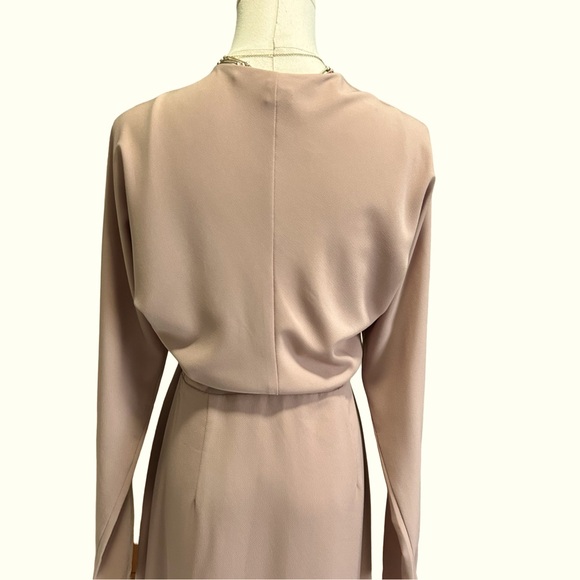 Women's Aritzia Wilfred Josie Luxe Crepe Wrap Dress Size Medium - Picture 14 of 16
